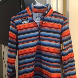 NEW Cavender’s Ariat pullover jacket,multicolor, S